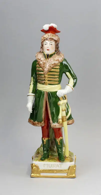 8340206 Porzellan Figur C. Lysek, Joachim Murat Scheibe-Alsbach Thüringen 0