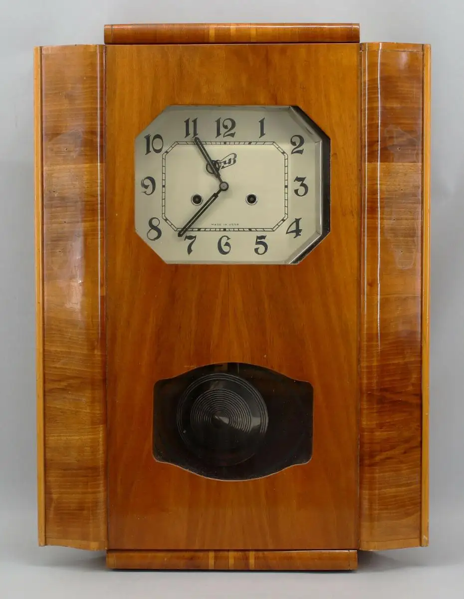99820060 Regulator Wanduhr Art déco UdSSR 50er Jahre 0