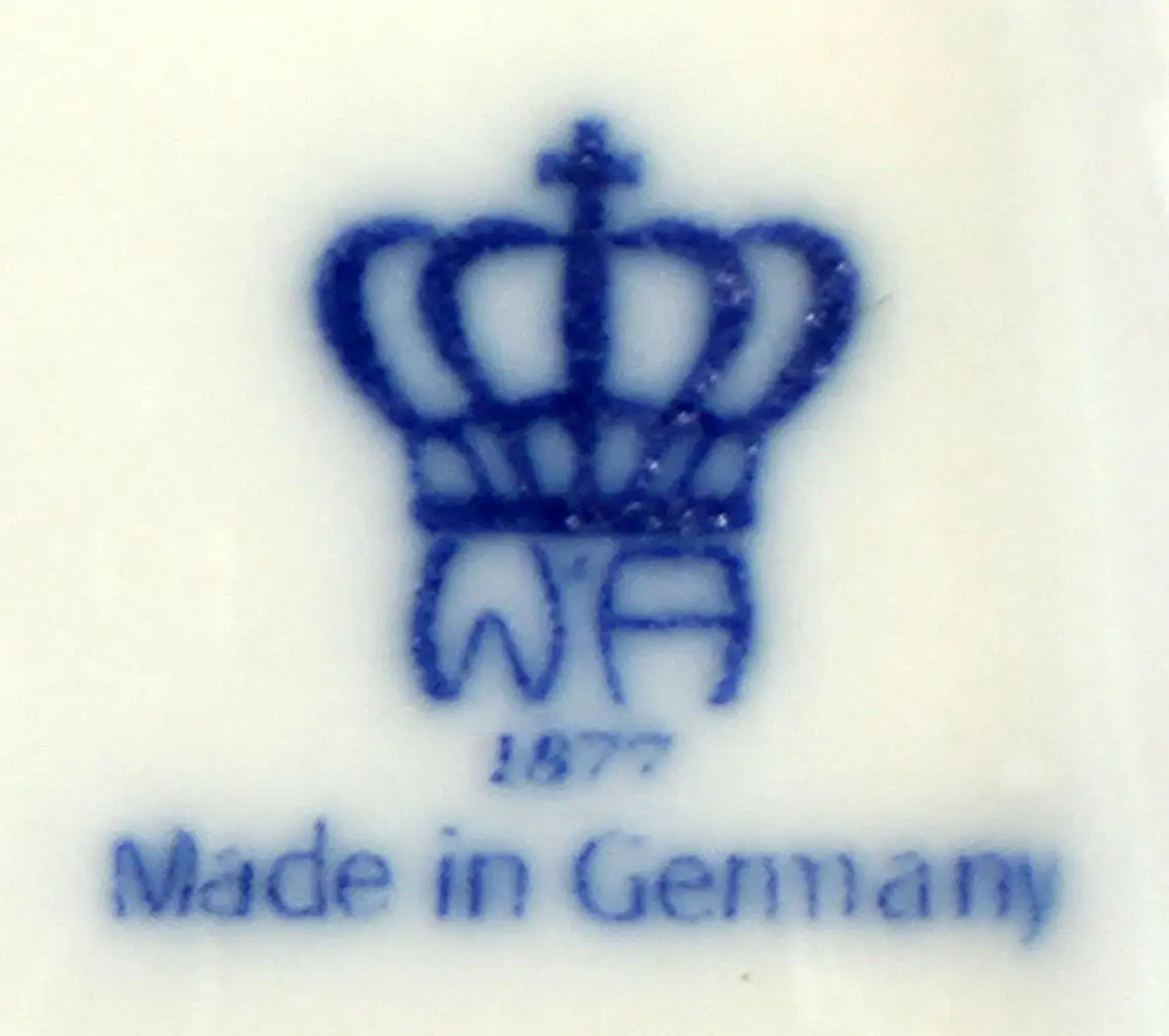9942100-ds Wagner&Apel Porzellan Figur Ara Grau-Papagei H22cm 3