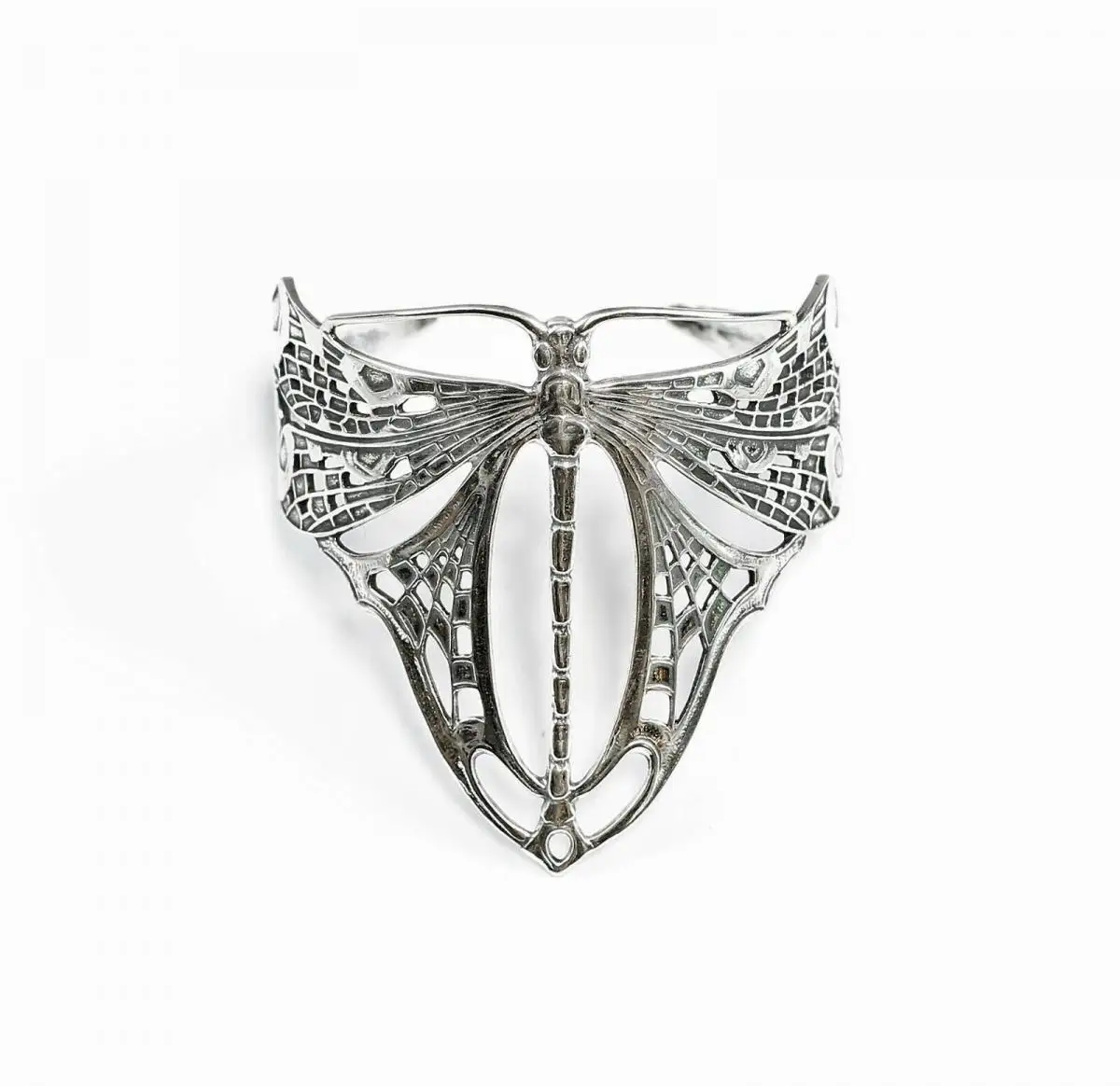 9901001 925er Silber Jugendstil Armreif Armspange Libelle 1