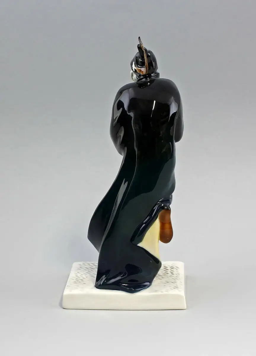 9941578 Porzellan Figur Mephisto grau/schwarz  Ens 10x11x25cm 3