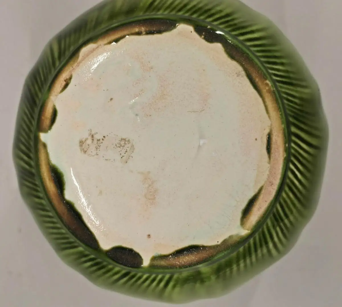 8745015-d Blumentopf Wessel Bonn Übertopf um 1900 Majolika 2