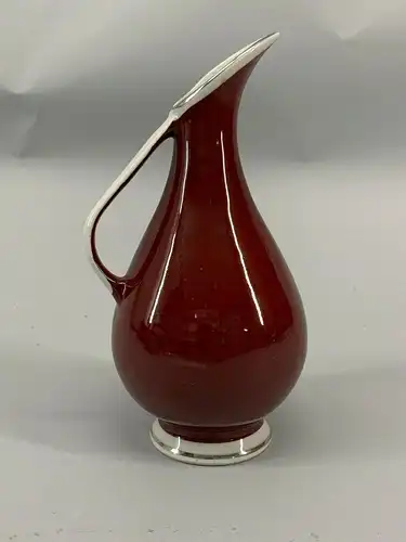  Porzellan Vase Spechtsbrunn Thüringen 60er Jahre Vintage Blumen