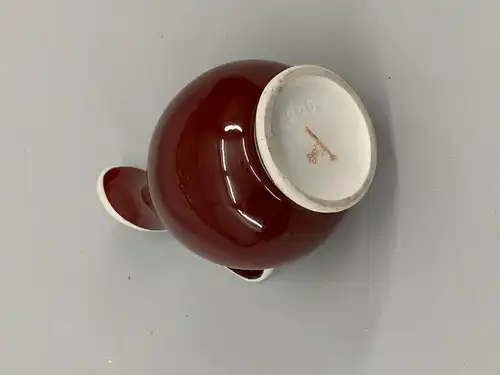  Porzellan Vase Spechtsbrunn Thüringen 60er Jahre Vintage Blumen