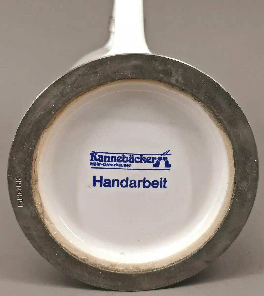 99848099-d Fayence-Bierkrug Würzburger Hofbräu Jahreskrug 1993 H24,5cm 6
