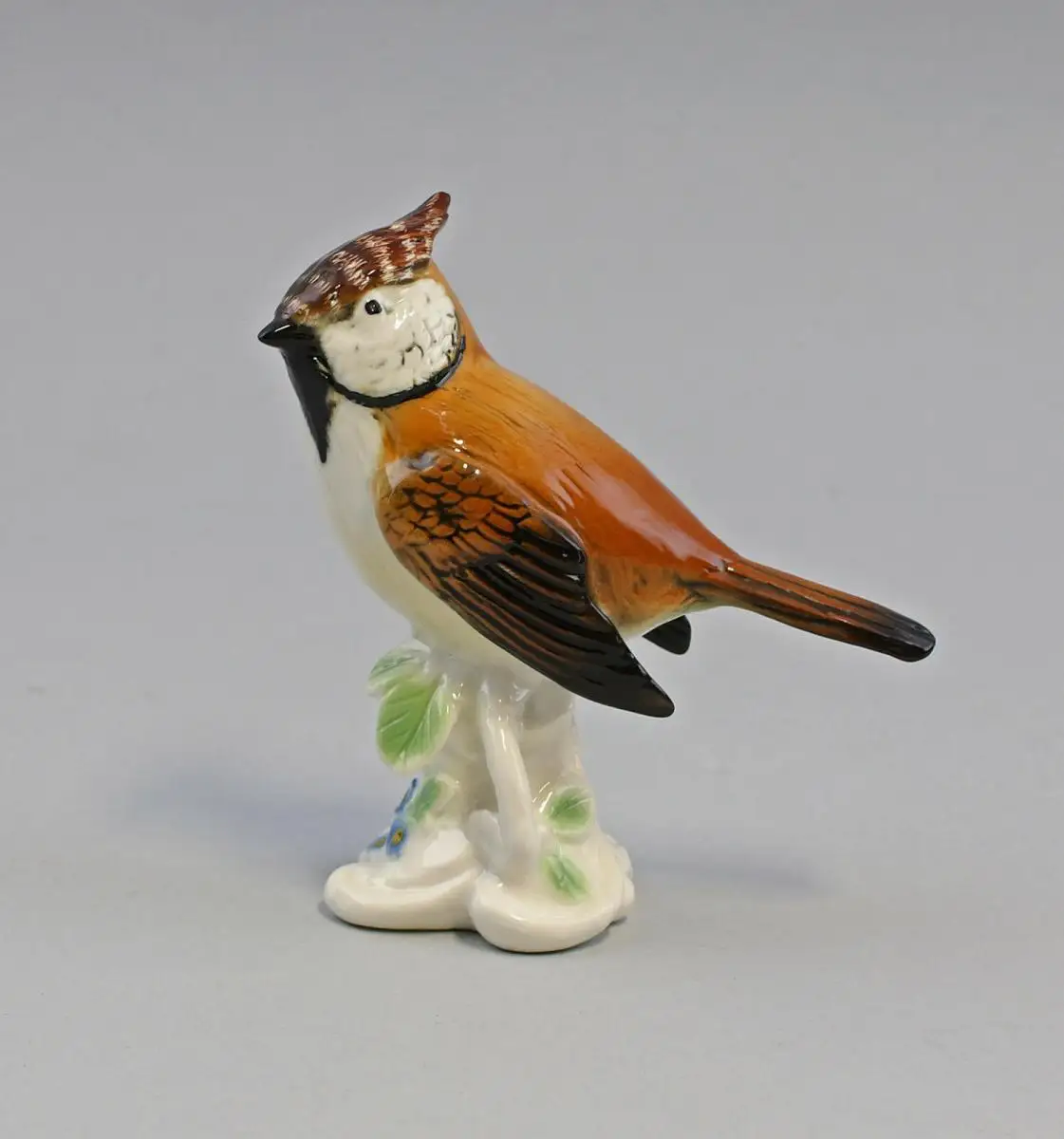 9997601 Porzellan Figur Haubenmeise Vogel Meise  Ens H10cm 0