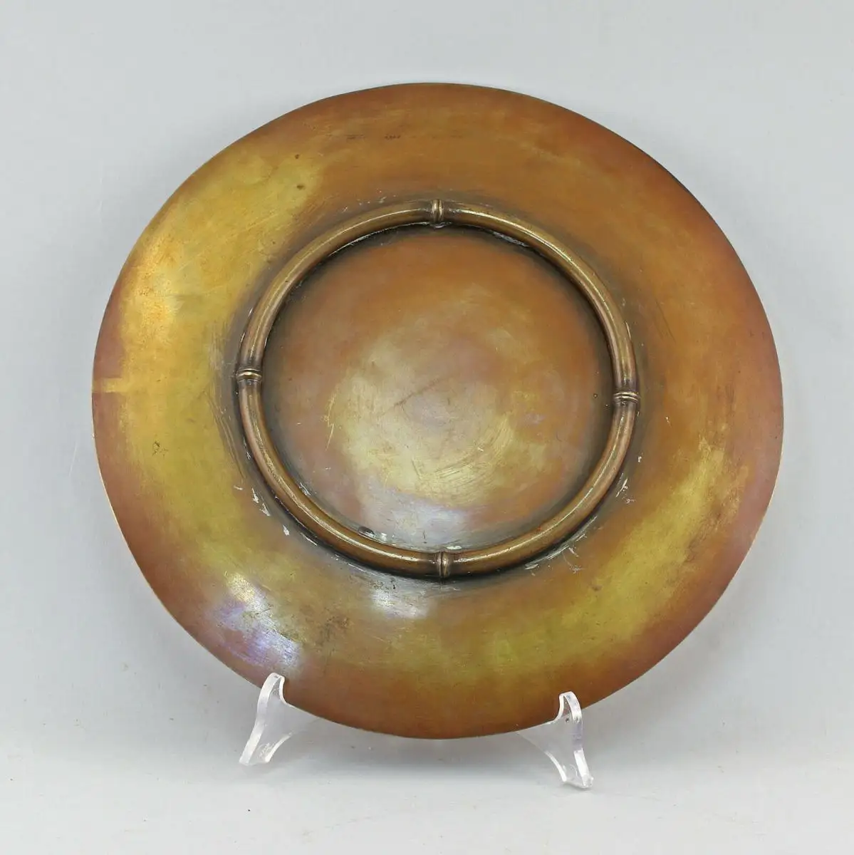 99839101 Messing-Teller wohl China Flachreliefbild 1