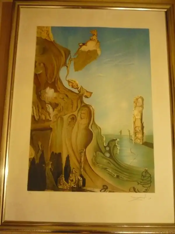 ARTIST Salvador Dali (1904-1989) *** TITEL „Monumet imperiale à la femme-enfant“ *** TECHNIK Lithographie *** AUFLAGE E.A. (epreuve artiste) ***SIGNATUR unten rechts  0