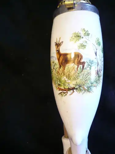 Pfeife mit Porcellankopf   (94) Preis reduziert