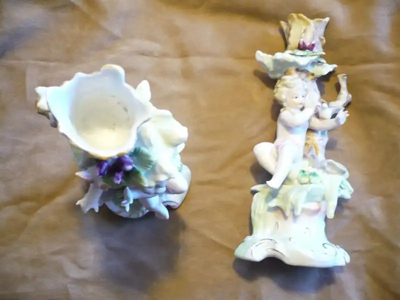 Paar figürlicher Leuchter  (122)  Preis reduziert 1