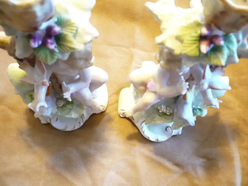 Paar figürlicher Leuchter  (122)  Preis reduziert 2