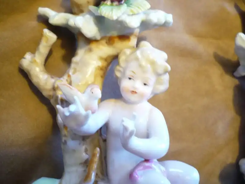 Paar figürlicher Leuchter  (122)  Preis reduziert 5