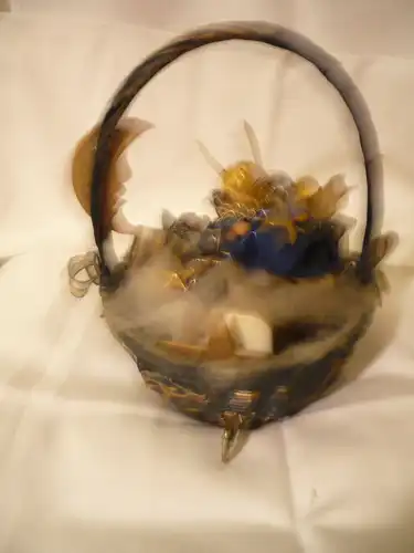 Spieluhr Weihnachtskorb mit Engeln (215)  Preis reduziert