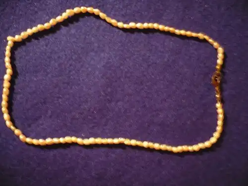 Zuchtperlenkette weiß mit Silberverschluss  (288)  Preis reduziert