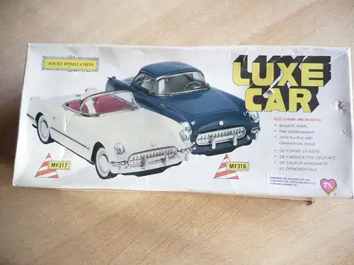 Blechauto Cabrio \"Lux Car\" im org. Karton  (352) Preis reduziert