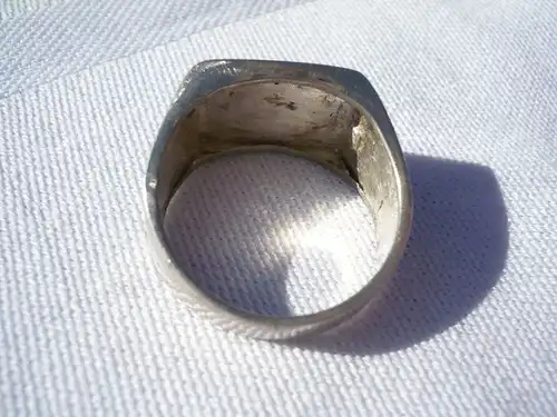 Silber-Ring emaliert (382) Preis reduziert