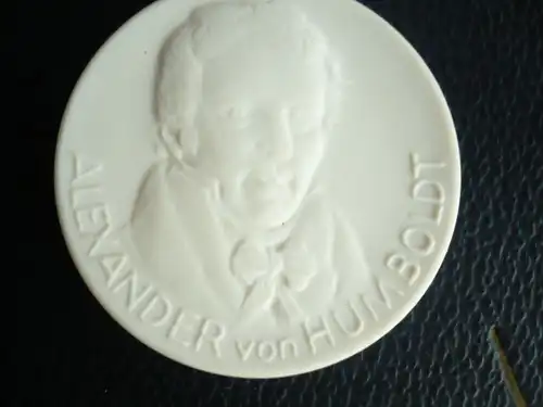 Meissen Porzellan Münze - Alexander von Humboldt (405) Preis reduziert