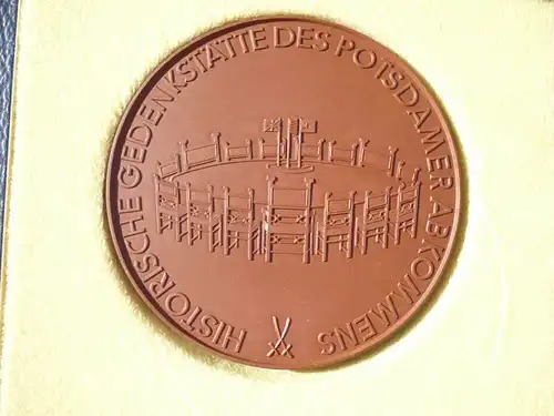 Meissen Porzellan Münze - Cecilienhof in Schatulle (410) Preis reduziert