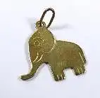 Kleiner Anhänger Elenfant, Gold -333 (433)