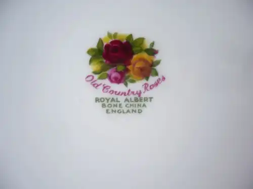 Kuchenplatte - Old Country Rose - Royal Albert (453) Preis reduziert