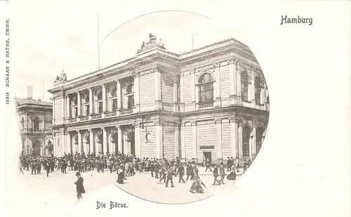 Hamburg v. 1904 Die Börse (AK024)