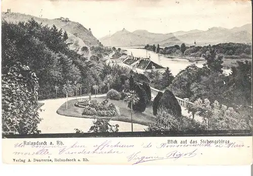 Rolandseck am Rhein v. 1904 Siehe Foto !! (AK041) 