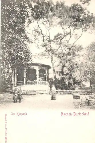 Aachen-Burscheid v. 1904 Im Kurpark (AK044)