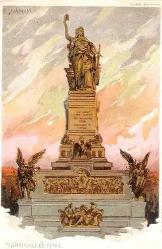 Nationaldenkmal a.D. Niederwald v. 1904 (AK047)