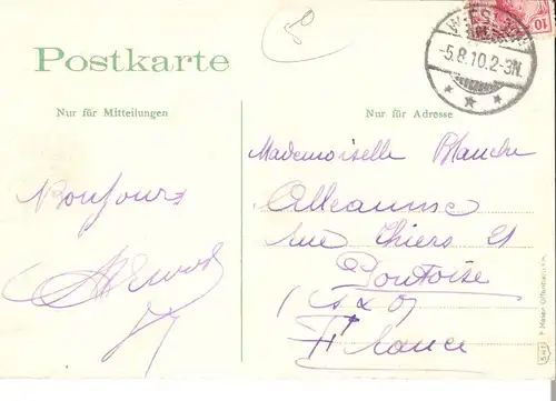 Heidelberg v. 1910 Schloßbeleutung (AK048)