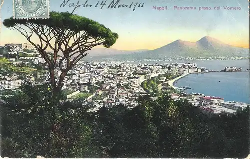 Napoli v. 1911 Teil-Stadt-Ansicht (065) 