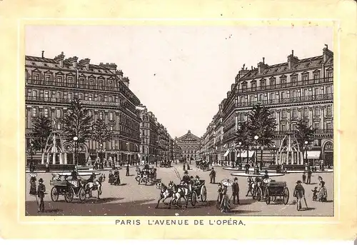 Paris v. 1912 L'Avenue de L'Opera (AK068)