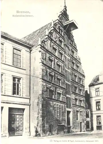 Bremen v. 1904 Rolandsscheuer (AK076) 
