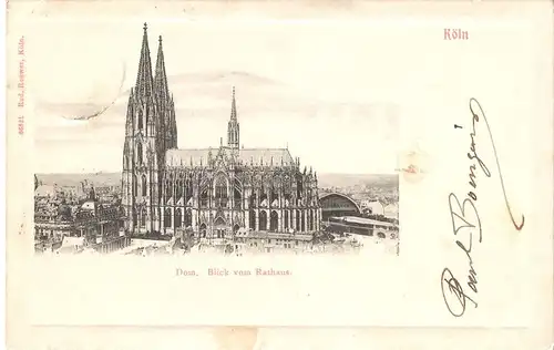 Köln v. 1905 Der Dom (AK089)