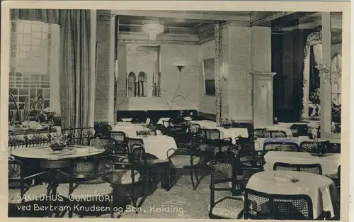 Kolding v. 1950 Saxilhus Conditori , Inh. Bertram Knudson og Son (AK110) 