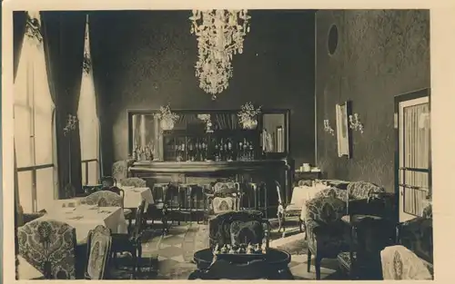 Wien v. 1940 Hotel Sacher - Ansicht der Bar (AK138)