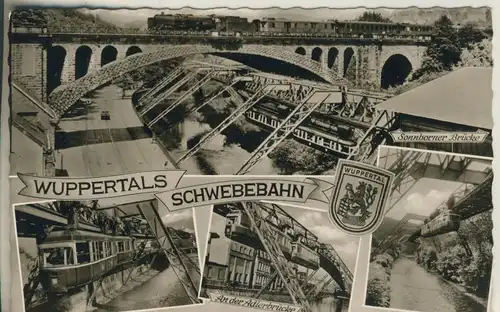 Wuppertal v. 1960 Die Schwebebahn (AK144)