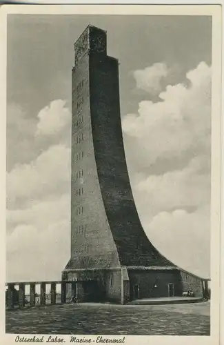 Ostseebad Laboe v. 1956 Marine Ehrenmal (AK151)