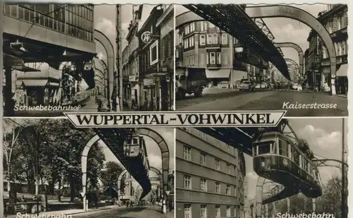 Wuppertal-Vohwinkel v. 1965 4 Ansichten (AK188)