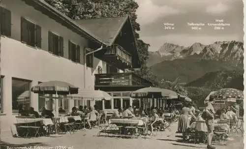 Garmisch-Partenkirchen v. 1960 Berggasthof \"Der Eckbauer\" (AK192)