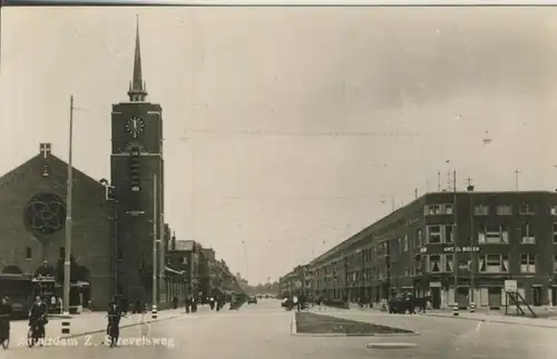 Rotterdam v. 1957 Strevelsweg mit Hotel (AK216)