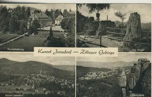 Kurort Jonsdorf v. 1960 4 Ansichten (AK233)
