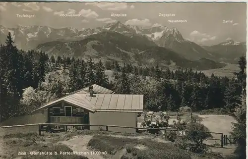 Garmisch Partenkirchen v. 1965 Cafe Gamshütte (AK272)