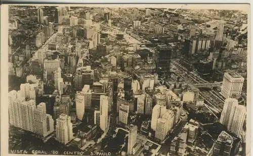 Sao Paulo v. 1950 Vista Geral Centro (AK283) 