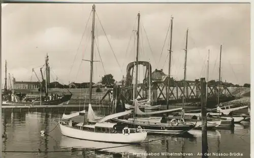 Wilhelmshaven v. 1964 An der Nassau Brücke (AK294) 