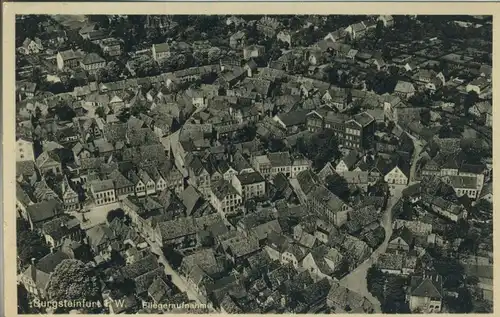 Burgsteinfurt v. 1958 Teil-Stadt-Ansicht (AK296)