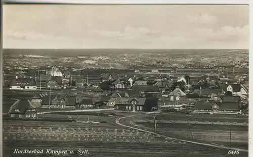 Nordseebad Kampen a. Sylt v. 1965 Dorfansicht (AK300)