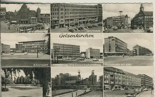 Gelsenkirchen v. 1955 9 Ansichten (AK314) 