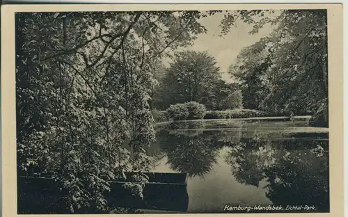 Hamburg-Wandsbek v. 1955 Eichtal Park (AK328) 