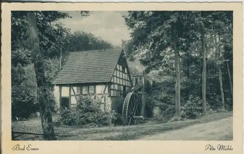 Bad Essen v. 1952 Die alte Mühle (AK337) 
