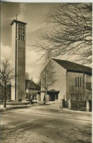 Hamburg-Lokstedt v. 1956 Christ König Kirche (AK339) 
